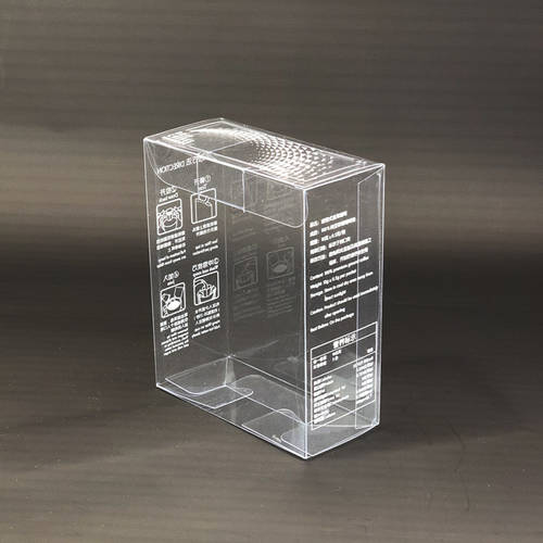 귀걸이식 10 투명한 포장 외부 상자 핸드 펀치 카페 투명 패키지 플라스틱 외부 상자 50 개 추가 가능 인쇄 인쇄 가능 브러시