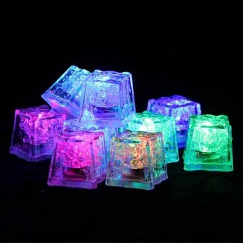 아이스 큐브 LED조명 화려한 조명플래시 생선회 LED조명 소금 조각 모형 얼음 조각 LED조명 LED 센서 라이트 와인 상점 바