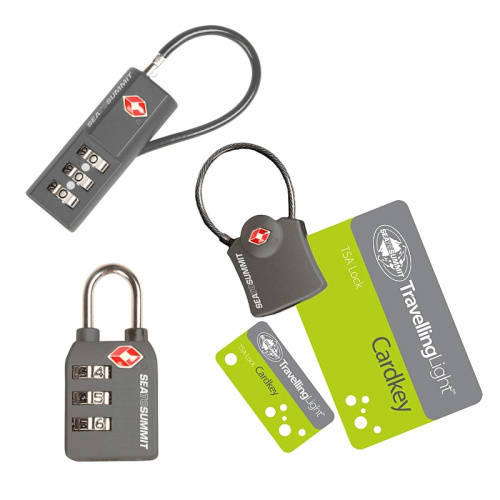 Sea To Summit TSA Travel Lock 인증 방범도난방지 캐리어 자물쇠 여행용 자물쇠 자물쇠