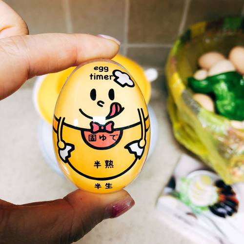 일본 삶은 계란 타이머 부엌용 독창적인 아이디어 상품 삶은 계란 타이머 온천계란 온센타마고 온천계란 온센타마고 관측기 알람