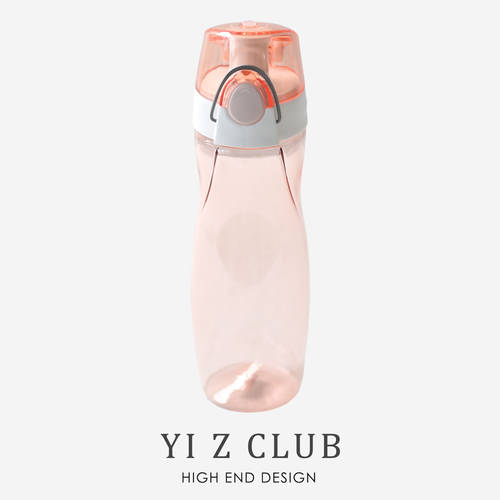 Yi Z CLUB 재질 가볍고편리한 캔톤타워 환경 보호 플라스틱 텀블러 헬스 스포츠 물 컵 500ML0.22
