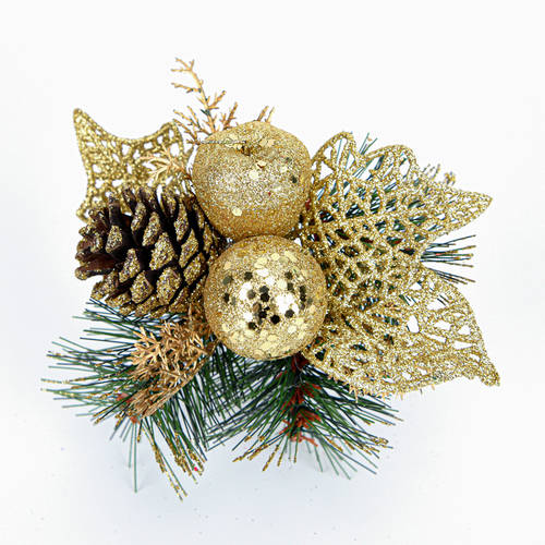 크리스마스 트리 액세서리 펜던트 크리스마스 트리 모형 식물 소나무 가지 나뭇가지 장식 크리스마스 트리 액세서리