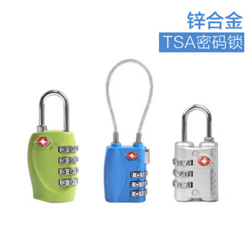 아연 합금 TSA 세관 비밀번호 자물쇠 다이얼 자물쇠 캐리어 풀로드 보관함 가방 자물쇠 통과하다 소형 자물쇠 헬스장 옷장 자물쇠