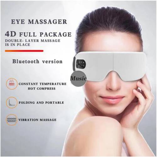 Electric Smart Eye Massager 4D Bluetooth Eye Care Instrument