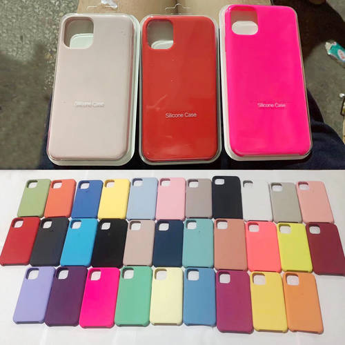 Official Original Silicone Case for Apple iPhone 13 12 Pro M