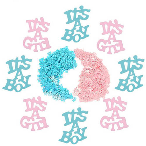Its a Boy or Girl Confetti Gender Reveal Party Supplies Cent
