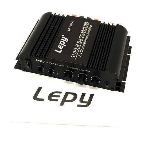 우퍼 차량설치 우퍼 고출력앰프 LEPYLEPY LP-168S2.1 파워앰프 가정용 12V 소형앰프
