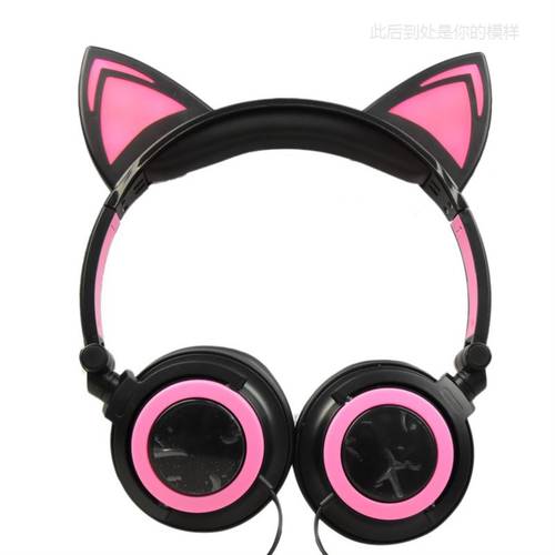 고양이 헤드폰 라이트 FIREWIRE 착장 상품 헤드셋 여성용 컴팩트 고양이귀 무선블루투스 귀 기계는할수있습니다 러블리