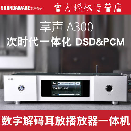 사운드 즐기기 /Soundaware A300 디지털 패널 디코딩 앰프 PLAYER 일체형
