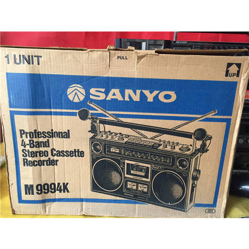 수입 일본 정품 Sanyo/ SANYO 클래식 명품 M9994K 녹음기 훌륭함 NEW 기능 좋은