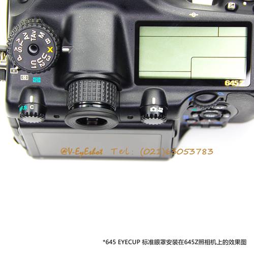 Pentax/ 펜탁스 중형 645 EYECUP 645z/645D 카메라 전용 눈으로 커버 ， 눈 소켓