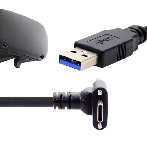 NFHK 사용가능 Quest Oculus Link USB-C 지원 Steam VR Type-C 3.0 L자형케이블