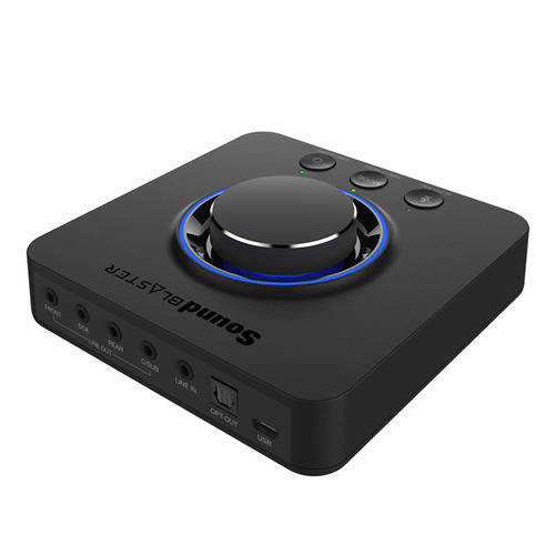 Creative/ 혁신 X3 노트북 USB 외장형 사운드카드 7.1 독립형 사운드카드 치킨 게임 비디오 광섬유케이블