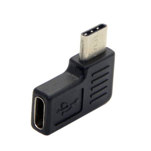측면 L자형케이블 Type-C 연장케이블 USB3.1 수-암 PD 핸드폰 switch 고속충전 데이터케이블 10gb 고속