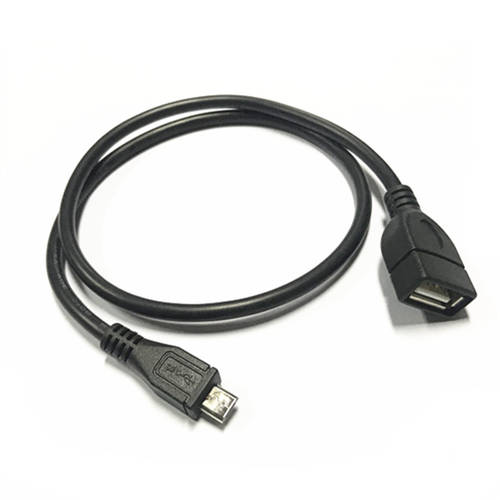 주문제작 태블릿 핸드폰 연결 USB 연결 젠더케이블 안드로이드 micro usb TO USB 암 OTG 데이터케이블 연장 0.5M