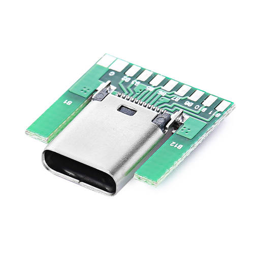 USB -C Male USB 3.1 암 Type C 플러그 소켓 와이어 본딩 male PCB 보드 커넥터 포함