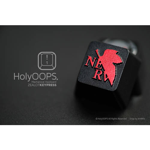 HolyOOPS EVA 시리즈 2차전지 3차전지 기계식 키보드 알루미늄합금 메탈 키캡