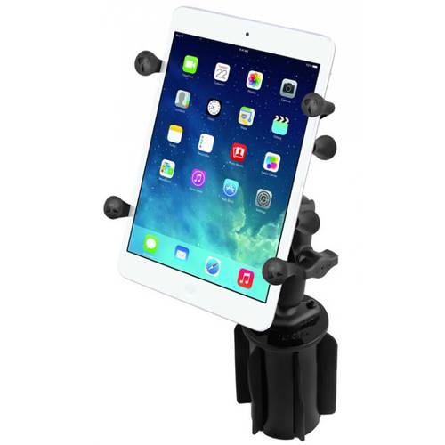 미국 RAM iPad234 mini air 차랑용 텀블러 까치발 거치대 10/12 태블릿 자동차 컵 홀더 거치대