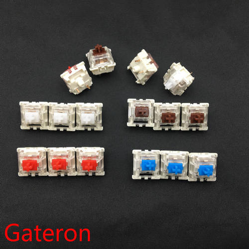 GATERON GATERON 투명 G 축 기계식 키보드 흑축 청축 적축 체리 갈축 RGB 축