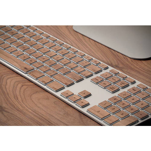 Lazerwood apple Numeric Pad Keyboard 키보드 보호필름 키스킨 원목 키보드 캡