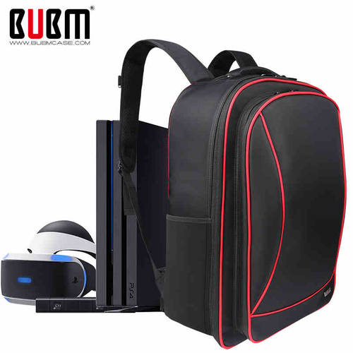 BUBM PS4 pro PSVR 세트 백팩 소니 헬멧 식 VR 고글 가방 PS4 백팩