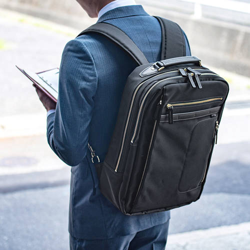 일본판 하다 SANWA 백팩 여성 어깨 아머 남성용 비즈니스 패션유행 대용량 캐주얼 서류 노트북 PC 가방