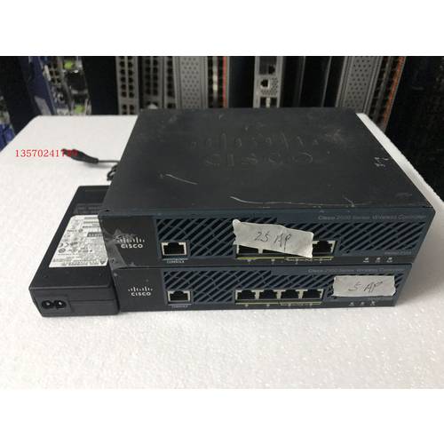 시스코 Cisco AIR-CT2504-25-K9 지원 25 개 AP 무선 컨트롤러 오리지널 배터리