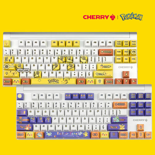 체리 CHERRY MX8.0/G80-3000 포켓몬 피카츄 클래식 시리즈 한정 에디션 키 디스크 키 캡