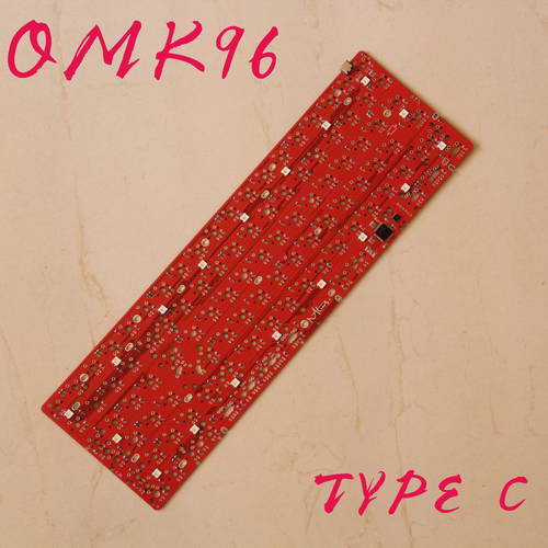 qmk96 커스터마이즈 96pcb 백라이트 모두 함유량 RGB 저조도 96 키보드 키보드 DIY b rs96