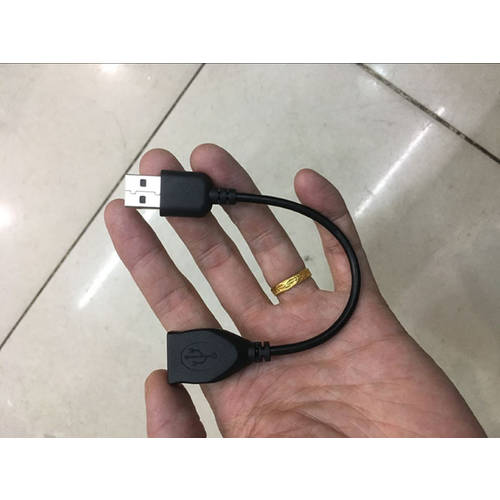 USB2.0 연장케이블 USB Etend Data Cable USB 연장선 올코퍼 스크린 편직 18CM