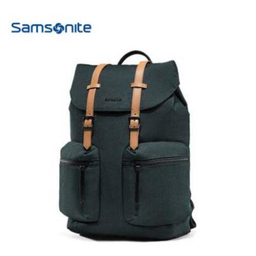 Samsonite/ SAMSONITE 백팩 남성용 영국 레트로 캐주얼 백팩 심플 CITY 여행가방