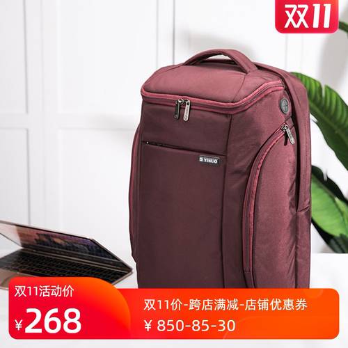 YINUO 출장용 여행용 다기능 캐주얼 백팩 대용량 노트북 백팩 신사용 남성용 백개의 탑 출퇴근용 가방