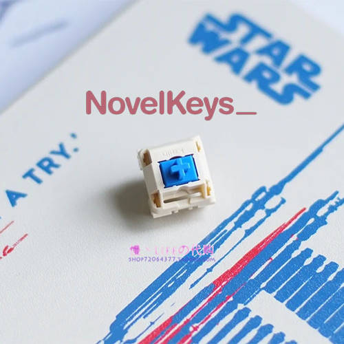 NovelKeys_ Blueberry Switches 커스터마이즈 기계식 키보드 블루 베리 축