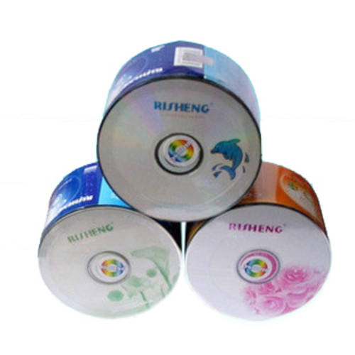 정품 위조방지 리성 CD-R 공시디 공CD 700MB 52X 50 장 문고판 CD굽기