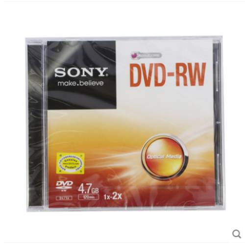 【 정품 정품 】SONY 싱글 2X DVD-RW 소니 DVD-R CD굽기 재기록 가능