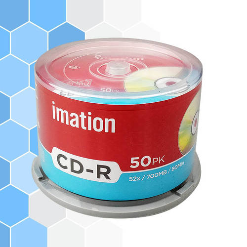 이메이션 Imation 대만산 CD-R 공시디 공CD 50 피스 700M CD굽기 레코딩 차량용 cd 디스크