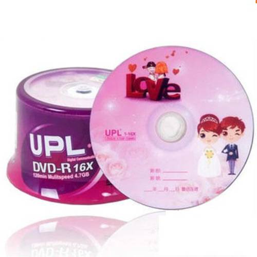 UPL 웨딩홀 CD DVD-R 16X 4.7G 공CD 굽기 축제 레코딩 CD