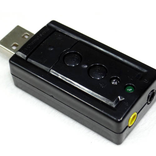 신제품 USB 2.1 사운드카드 외장형 데스크탑 노트북 외부연결 독립형 사운드카드 드라이버 설치 필요없는 이어폰 젠더