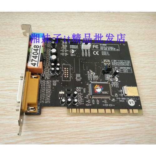 PCI 데스크탑 독립형 사운드카드 SC3000 5.1 DOLBY 서라운드 사운드카드 MPB-000138 REV1.2