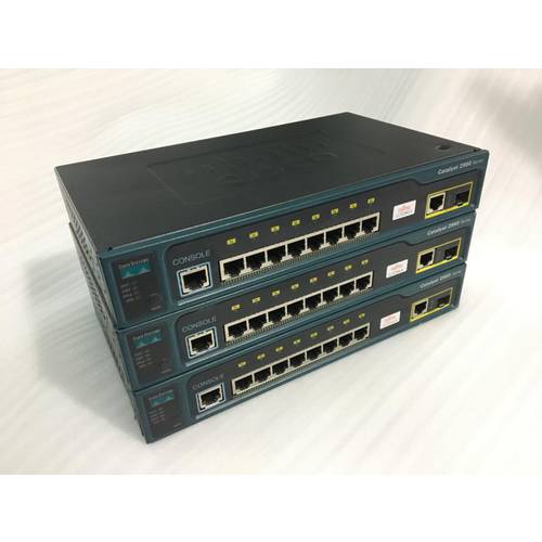 Cisco WS-C2960-8TC-L 8 포트 100MBPS +1 포트 기가비트 +1 라이트 VLAN 스위치 초 탁상용 타입