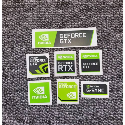 엔비디아 그래픽카드 라벨 정품 노트북 NVIDIA 보호 스킨 필름 GTX GEFORCE CUDA 스티커