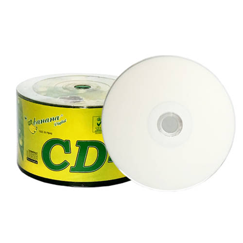 바나나 CD 인쇄 가능 CD 52XCDR 공CD 굽기 CD-R 공시디 공CD 인쇄 가능 CD 작은 원