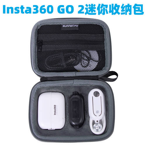 사용가능 Insta360 go2 2세대 MUZHI 액션카메라 파우치 휴대용 핸드백 미니 수납케이스