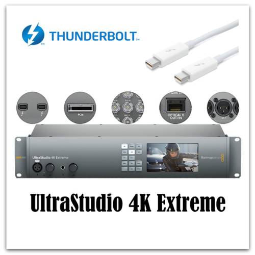 UltraStudio 4K Extreme 3 캡처카드 내장형 H.265 하드웨어 인코더