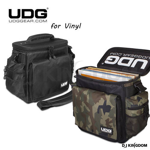 UDG Ultimate SlingBag Black/Camo 비닐 레코드 가방 50 장 LP U9630 숄더백