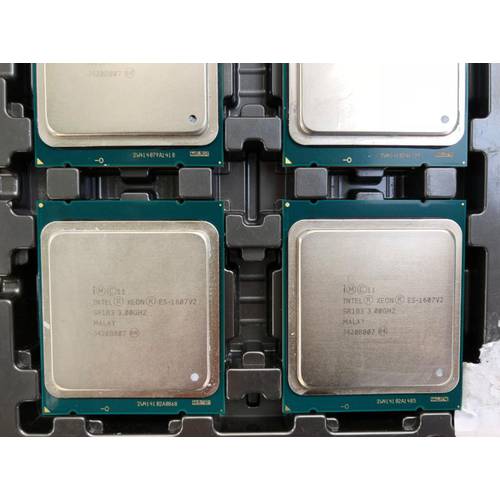 인텔 Xeon 제온 XEON E5-1607V2 3.0G 쿼드코어 하트 2011-V2 CPU 80 위안 ㅏ