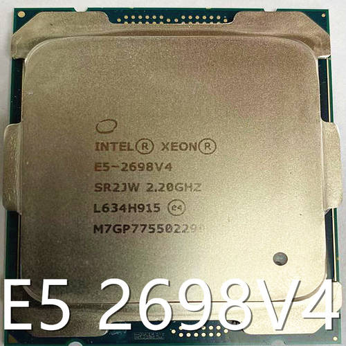 Intel/ 인텔 E5-2698V4 CPU 2.2G 20 코어 40 실 50MB135WLGA2011