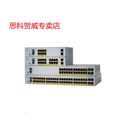 Cisco/ 시스코 CISCO WS-C2960L-24PS-AP 24 기가비트 POE 전원공급 2단 네트워크 관리 스위치