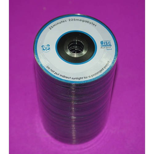 3 인치 작은 디스크 CD-R CD굽기 8CM MINI 공시디 공CD 100 장 팬더 215MB 디스크 굽기