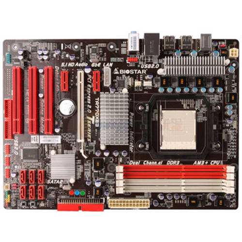 Biostar A770E 주요한 브랜드 AMD 메인보드 AM3 GIGABYTE M52 870 메인보드 DDR3 PC 독립형 대형